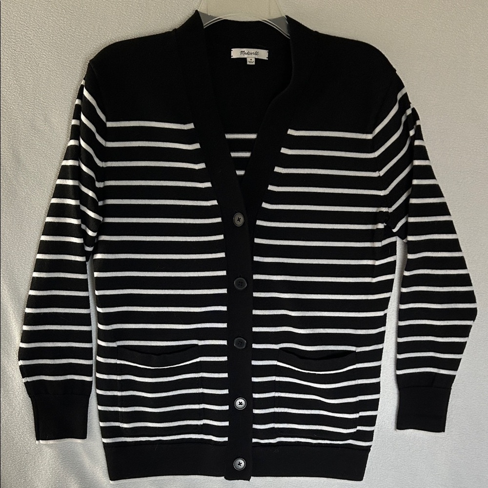 Madewell Merino Wool Boyfriend Cardigan